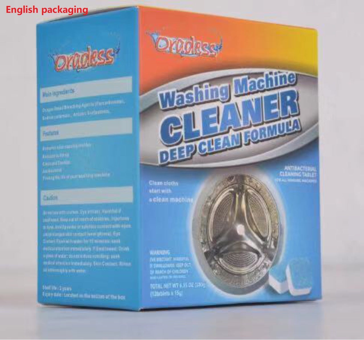Simplix™ Washing Machine Tub Bomb Cleaner Certified MSDS