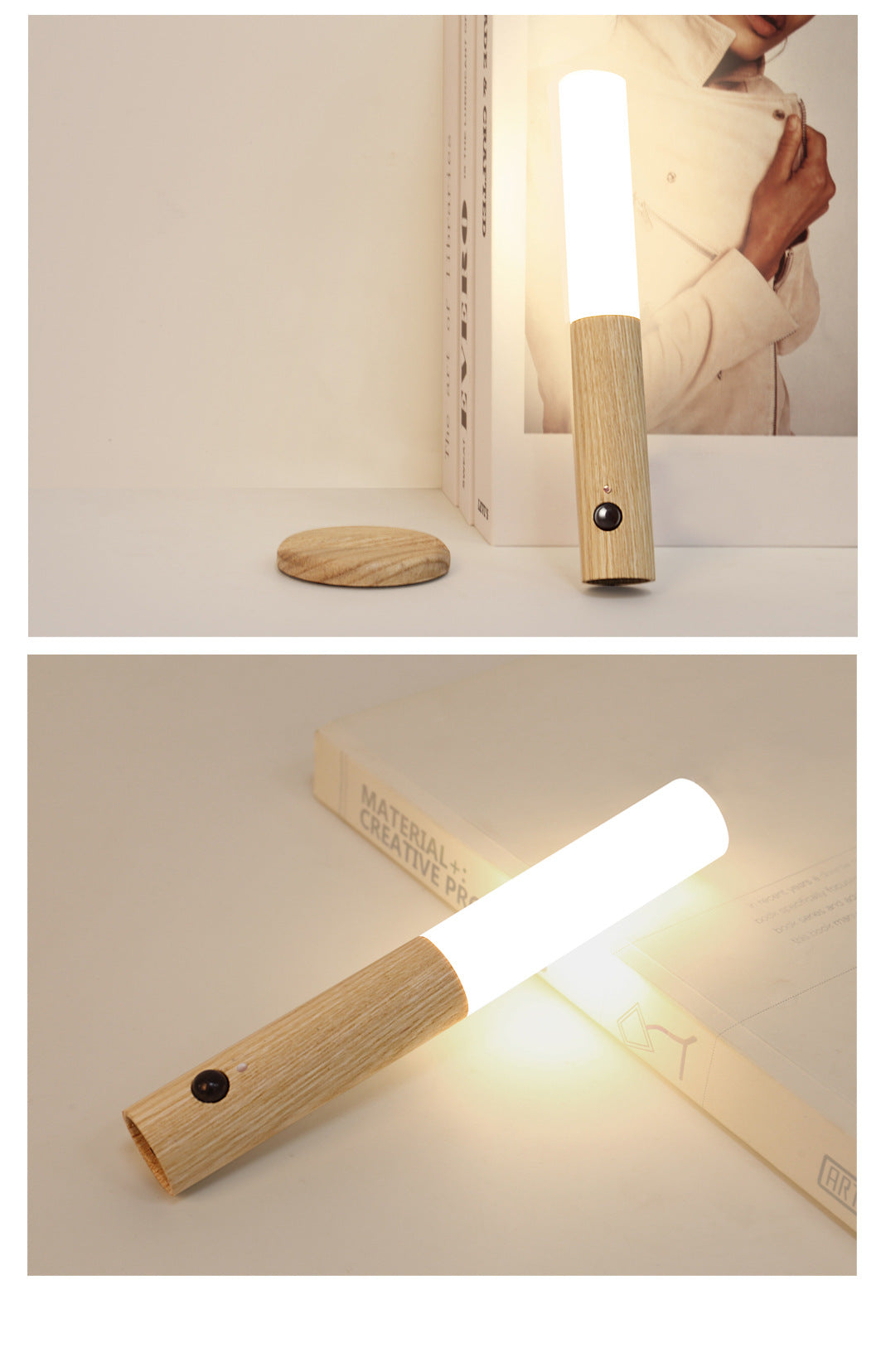 Simplix™ Wireless Motion Sensor LED Night Light – Illuminate Smart & Safe