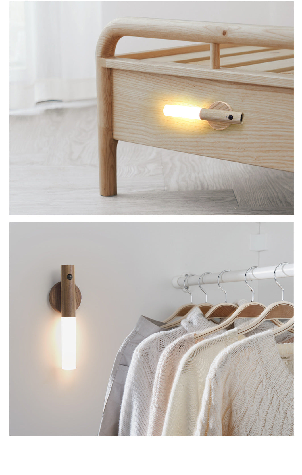 Simplix™ Wireless Motion Sensor LED Night Light – Illuminate Smart & Safe