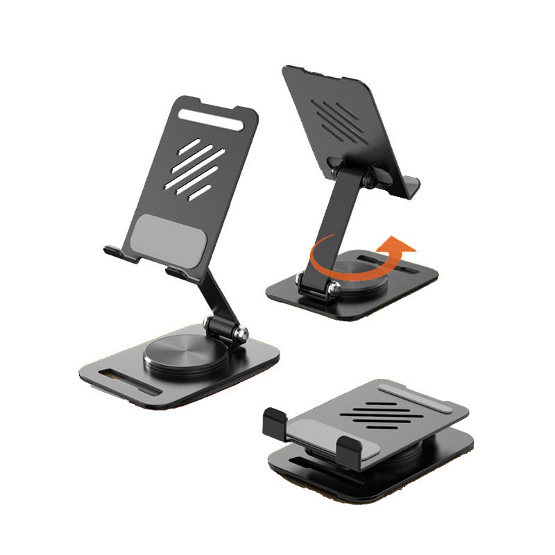 Simplix™360° Rotating Metal Desk Phone & Tablet Stand