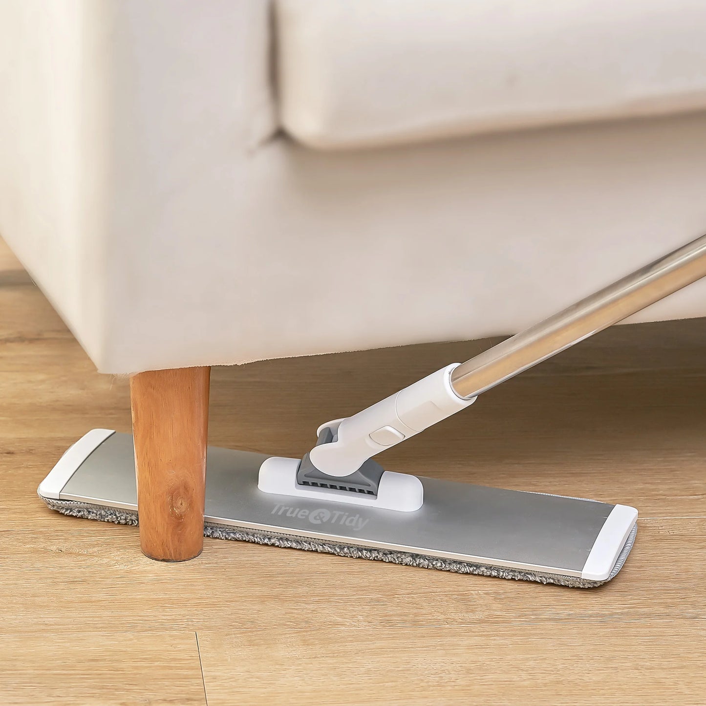 Long handle lint roller for carpets, sofas, and hard-to-reach areas