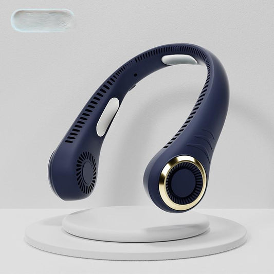 Turbine Neck Fan - Ideal For Summer Outdoor Activities - Essential For Hiking, Running And Cycling