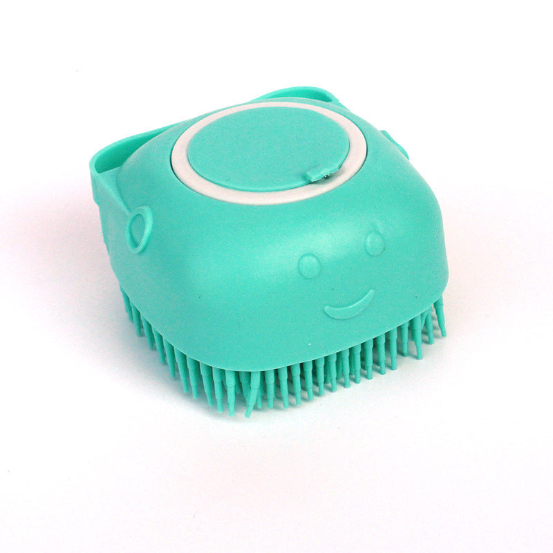 Simplix™ Silicone Pet Bath Massage Gloves Grooming  Brush
