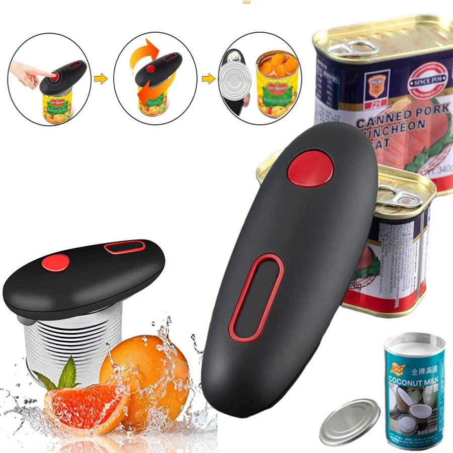 Automatic Electric Can Opener – Hands-Free Kitchen Tool for Easy Opening