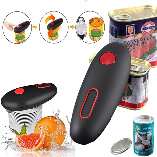 Automatic Electric Can Opener – Hands-Free Kitchen Tool for Easy Opening