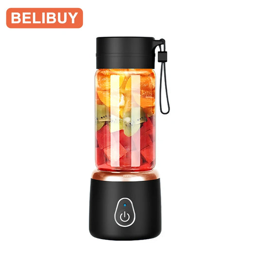 portable electric juicer smoothie blender USB rechargeable for fruits and vegetables