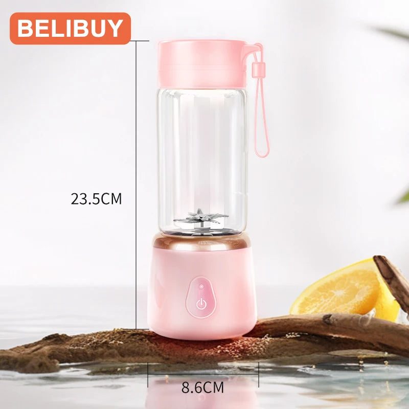 Electric Juicer Portable with measurements .
