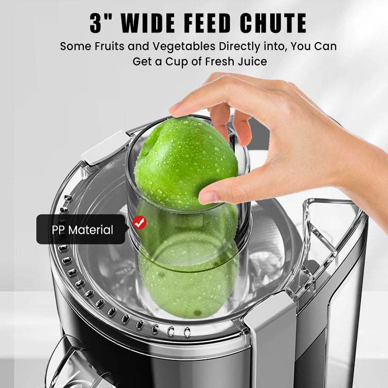 Using some fruits and vegetables directly into  Juicer_Machine .