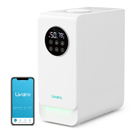 Livatro 6L Smart Warm and Cool Mist Humidifier with APP and Voice Control