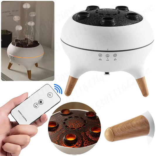 Smart Jellyfish Humidifier with Essential Oil Diffuser – Relaxing Aromatherapy for Home