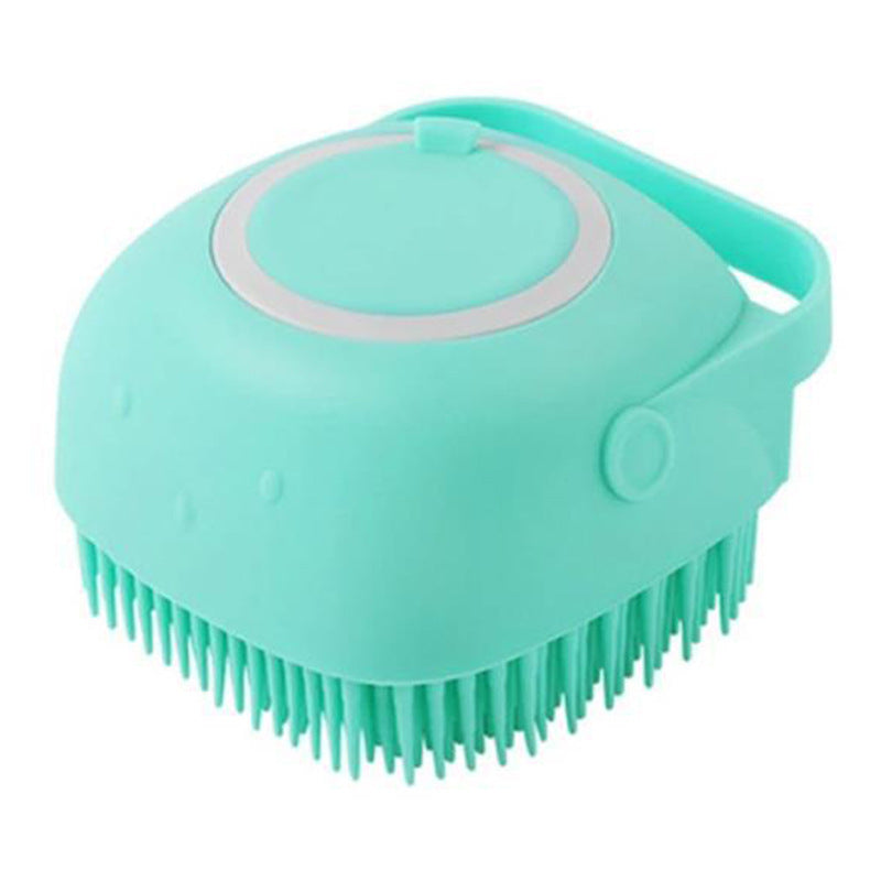 Simplix™ Silicone Pet Bath Massage Gloves Grooming  Brush