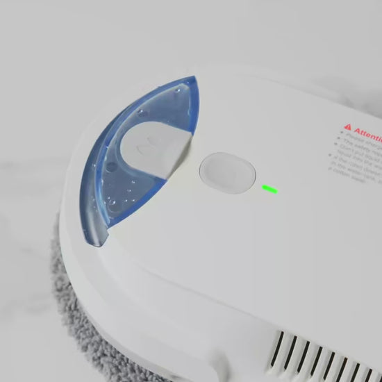 Robot Window Cleaner with Automatic Water Spraying Function for Streak-Free Shine