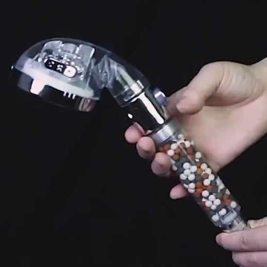 Multifunctional Filtered Shower Head – High-Pressure Demonstration video