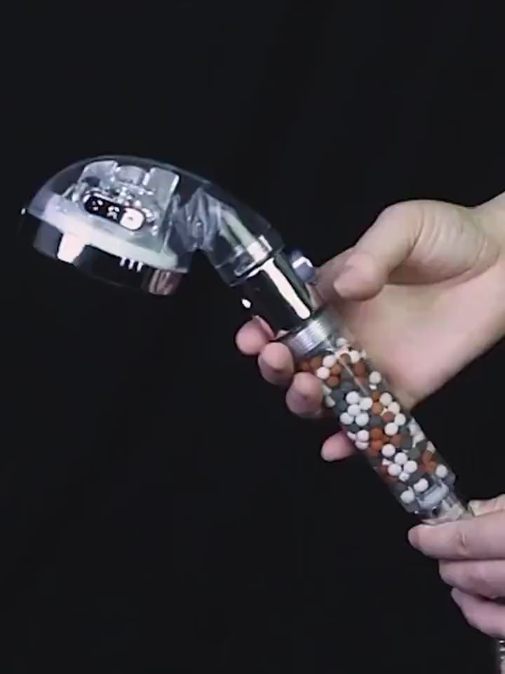 Multifunctional Filtered Shower Head – High-Pressure Demonstration video